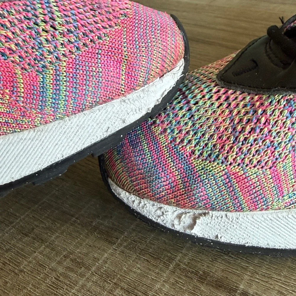 Nike Air Max Flyknit Racer Multi-Color DM9073-300 Womens 6.5 Running Shoes